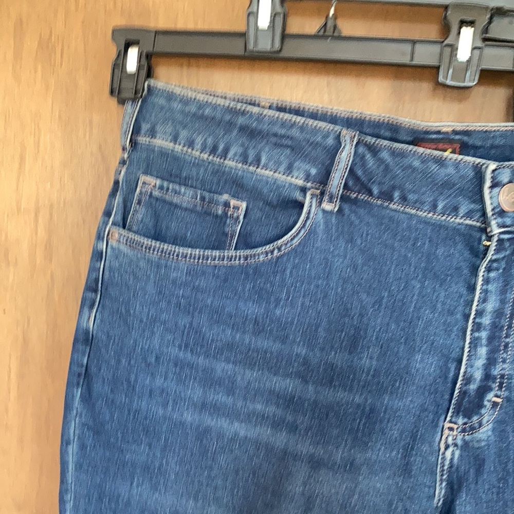 Relisted Lee midrise Bermuda short denim soft premium stretch fabric 22W - Picture 10 of 17